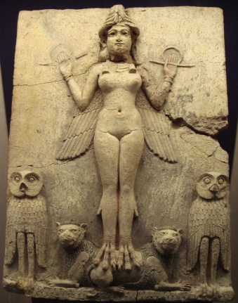 Statue of a Mesopotamian goddess
