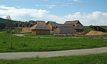 Reconstruction of an early medieval peasant village 