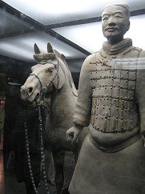 A Terracotta Soldier and his Horse