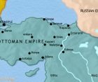 Map of Turkey at 1914CE