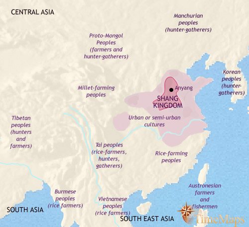 zhou dynasty map eastern and western