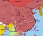 Map of China at 2005CE