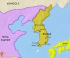 Map of Korea at 1453CE