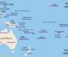 Map of Oceania at 1453CE