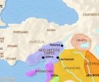 Map of Turkey at 1000BCE