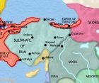 Map of Turkey at 1215CE