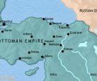 Map of Turkey at 1871CE
