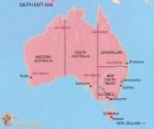 Map of Australia at 1914CE
