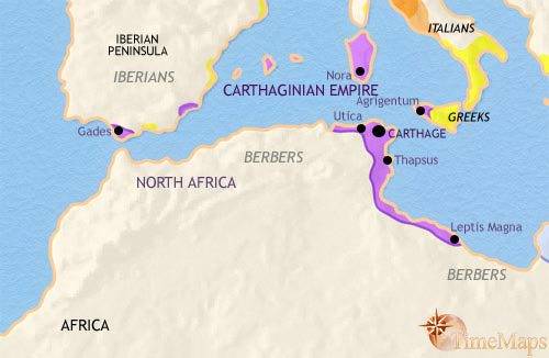 Map of North Africa in 979 CE | TimeMaps