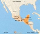 Map of Mexico and Central America at 30BCE