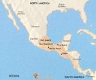Map of Mexico and Central America at 500BCE
