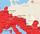 Map of Central Europe at 200CE
