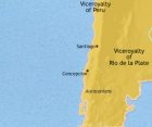 Map of Chile at 1789CE