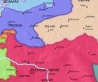 Map of East Central Europe at 1837CE