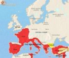 Map of Europe at 30BCE