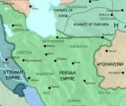 Map of Iran at 1837CE