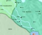 Map of Iraq at 979CE