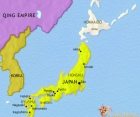 Map of Japan at 1648CE