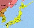 Map of Japan at 1960CE