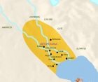 Map of Iraq at 3500BCE