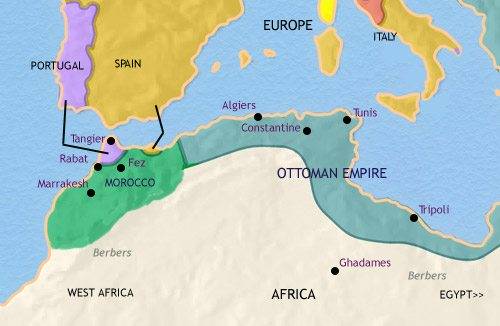 North Africa History 1837 CE | TimeMaps