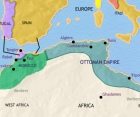 Map of North Africa at 1648CE