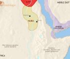 Map of North East Africa at 30BCE