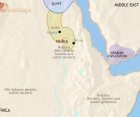Map of North East Africa at 500BCE