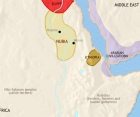 Map of North East Africa at 200CE