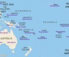 Map of Oceania at 500CE