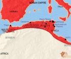 Map of North Africa at 200CE
