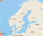 Map of Scandinavia at 750CE