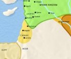 Map of Syria at 1500BCE