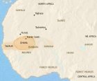 Map of West Africa at 750CE