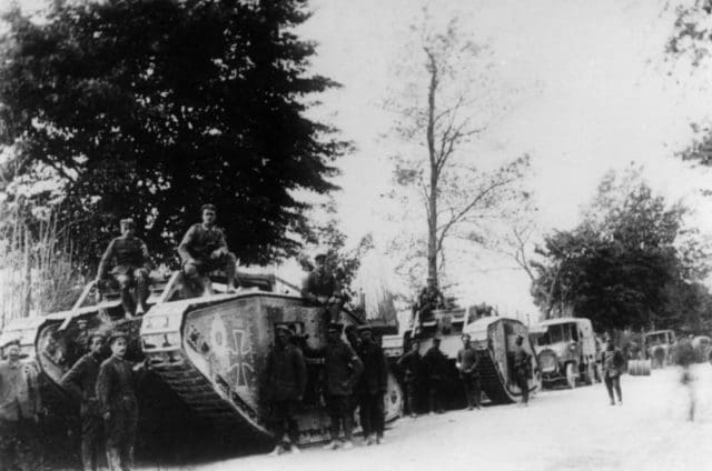 German-Tank-Corps-In-France