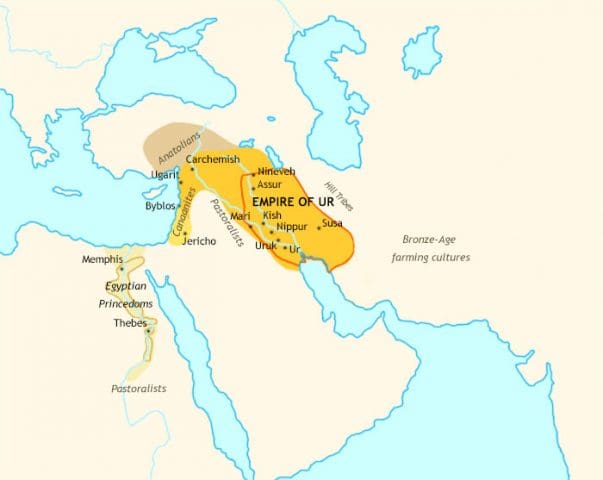 Ancient Middle East 2100 BCE