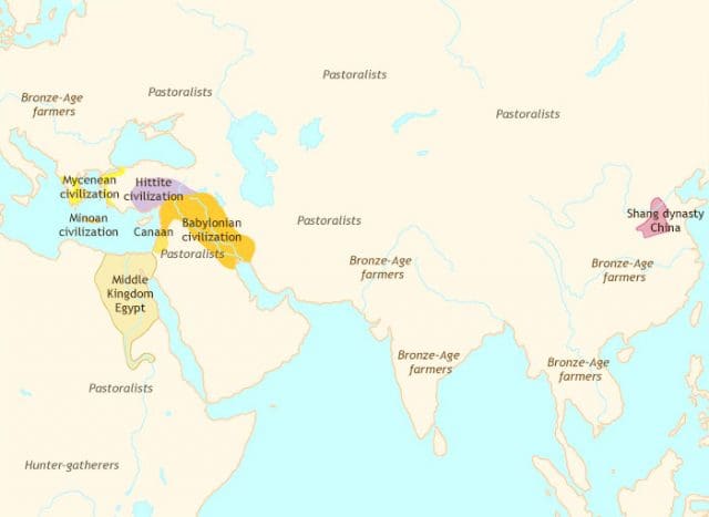 Civilizations 1700 BCE
