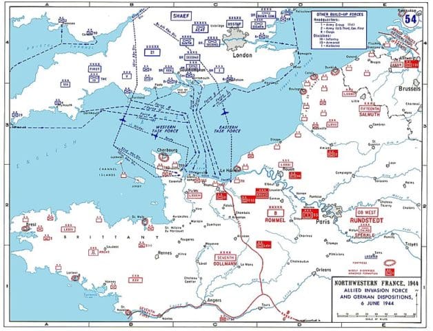 Allied-invasion-plans