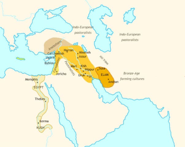 Ancient Middle East 2000 BCE