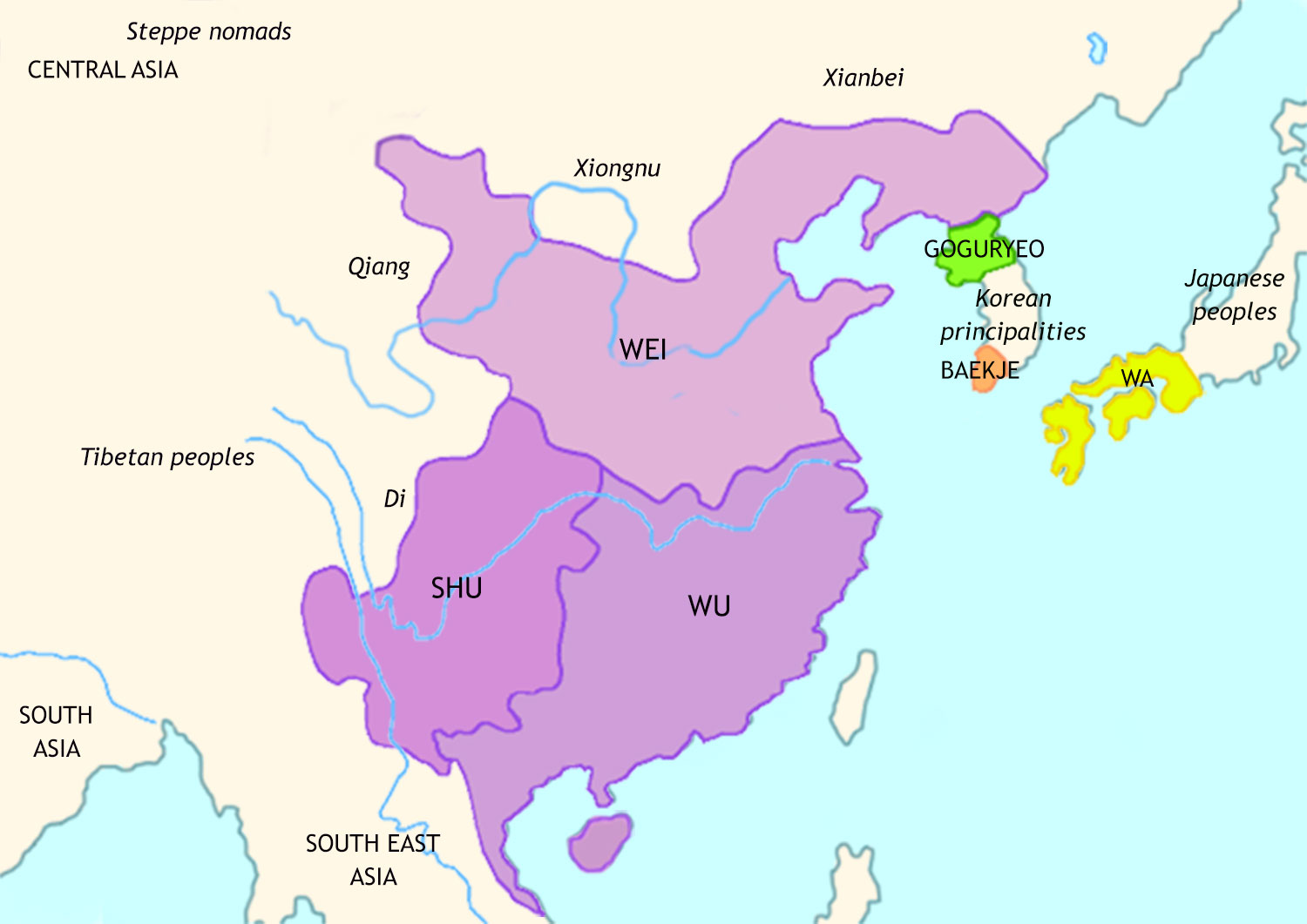 Ancient China 220 CE