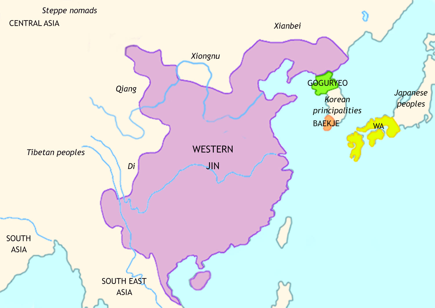 Ancient China 280 CE