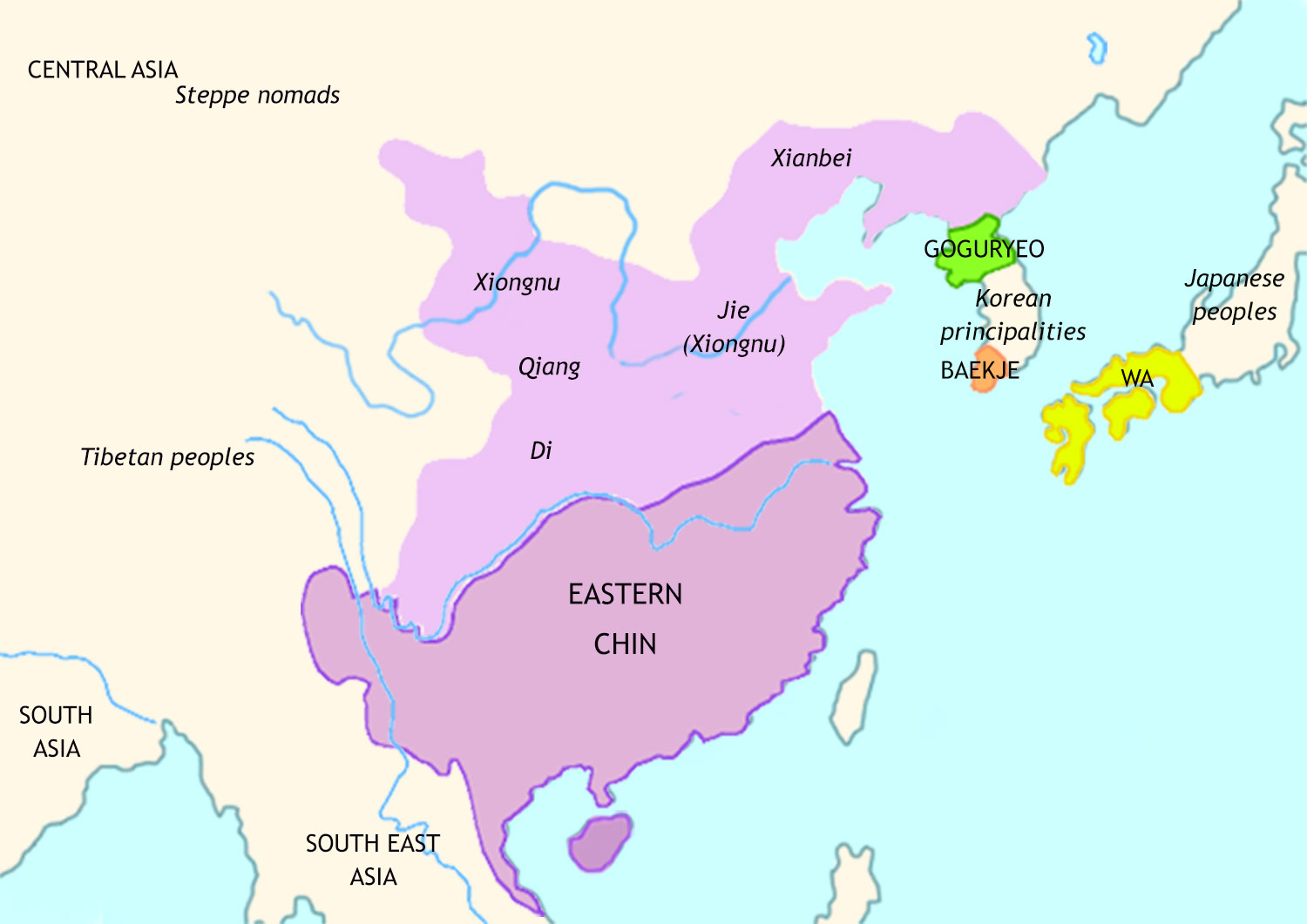 Ancient China 316 CE