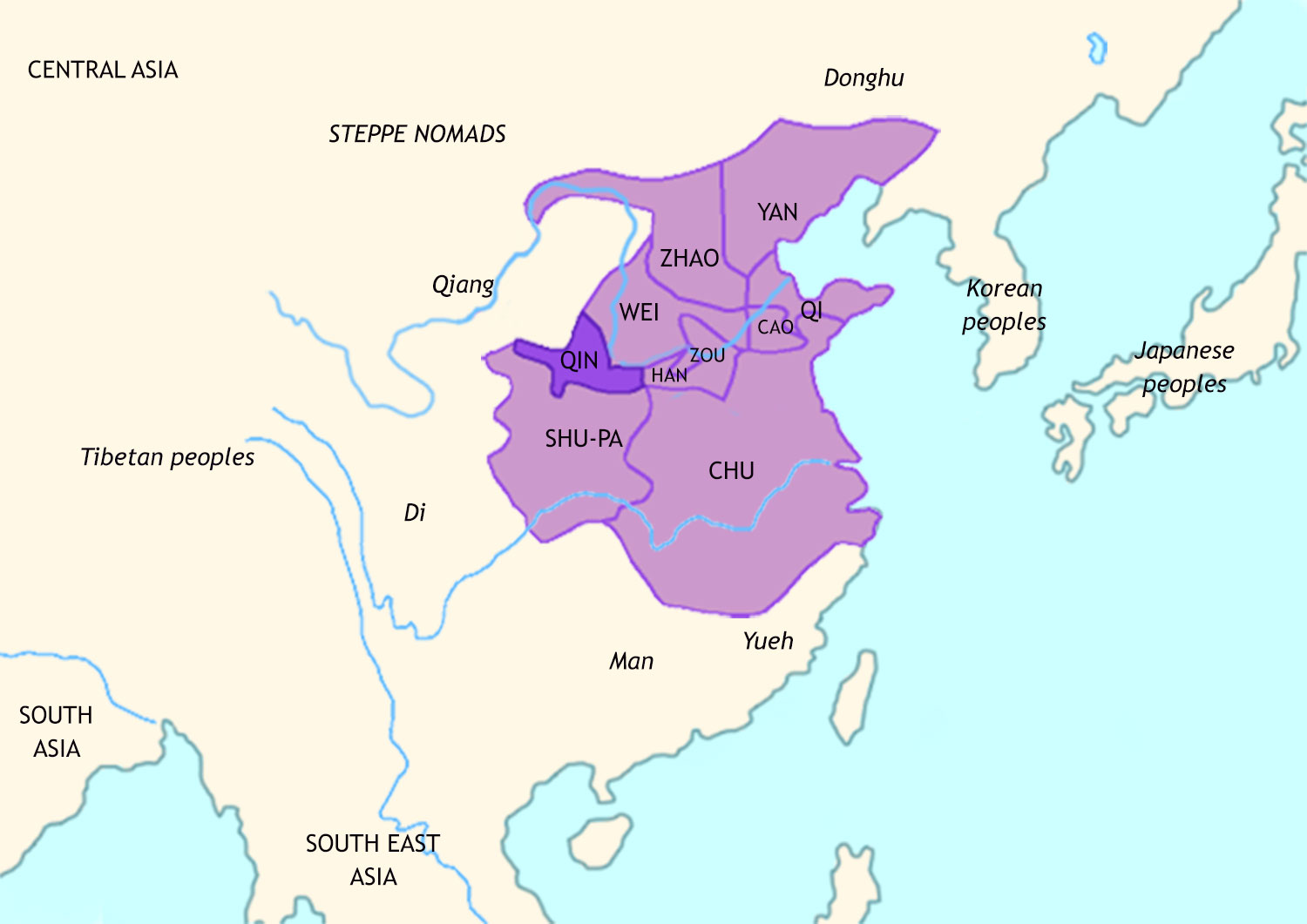 Ancient China 360 BCE 2