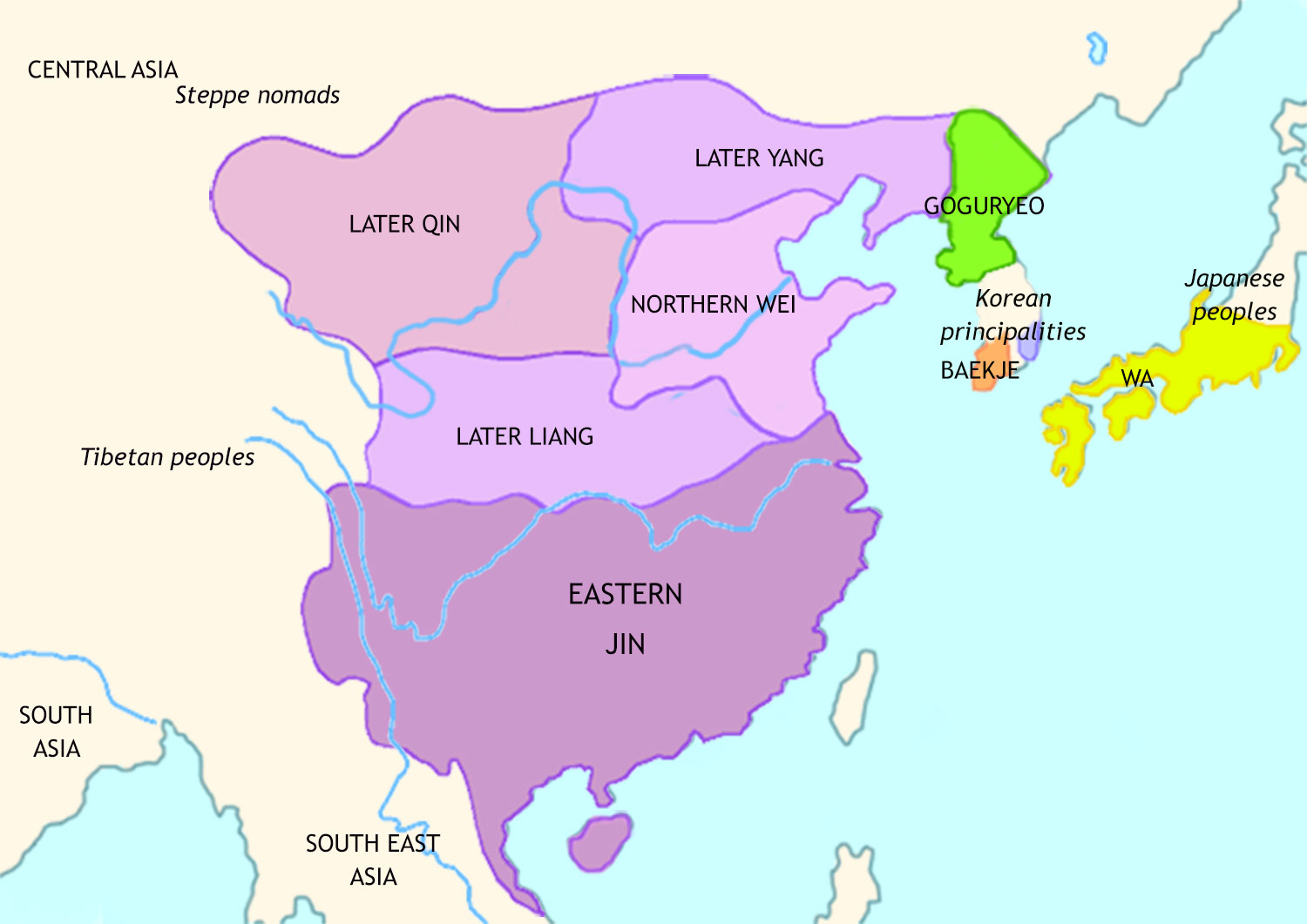 Ancient China 407 CE