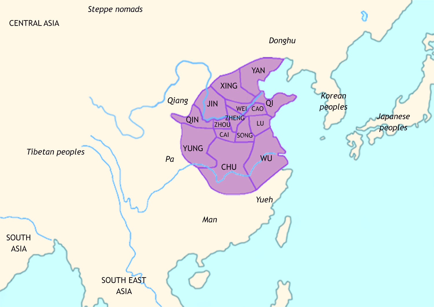 Ancient China 481 BCE