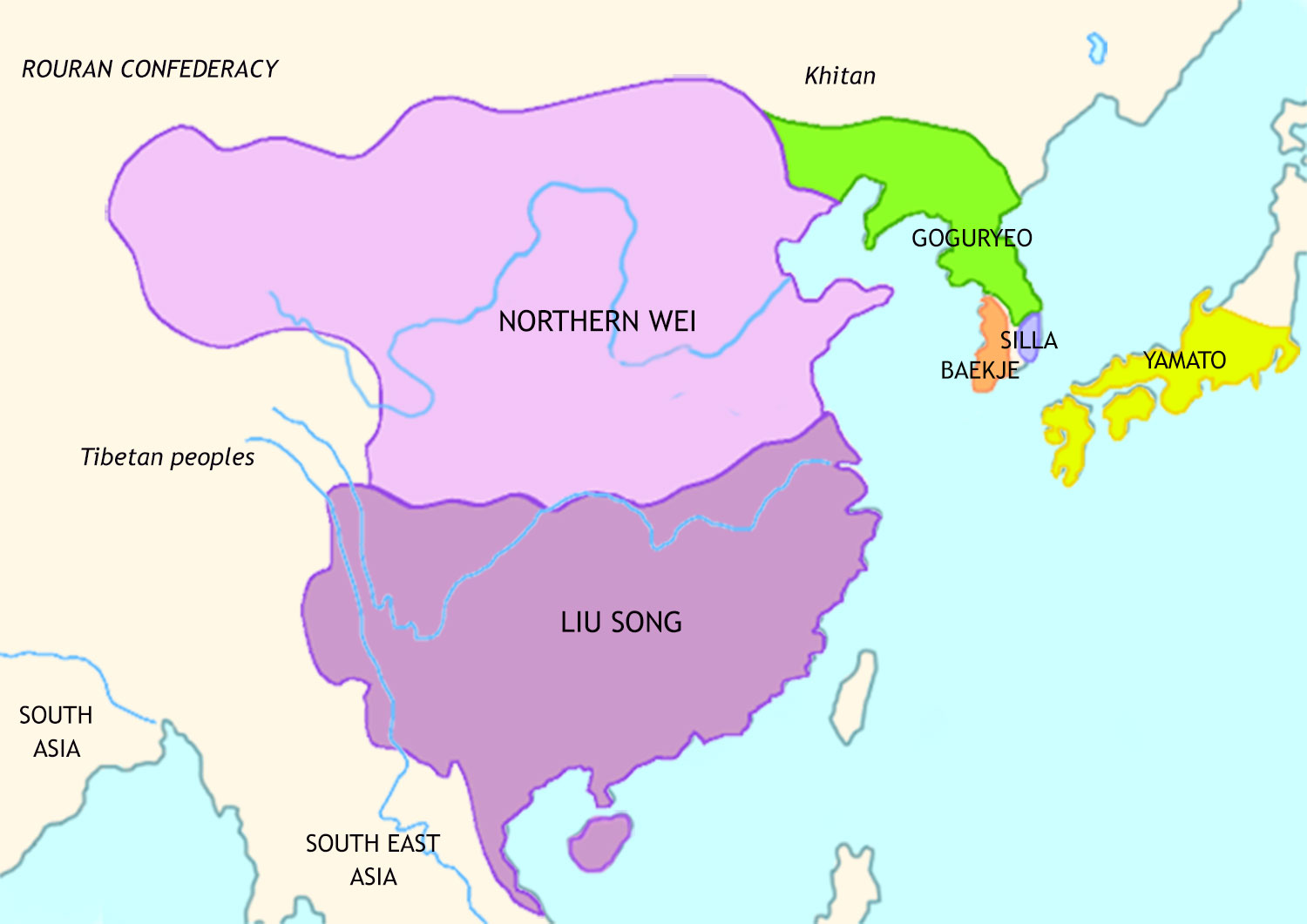Ancient China 490 CE