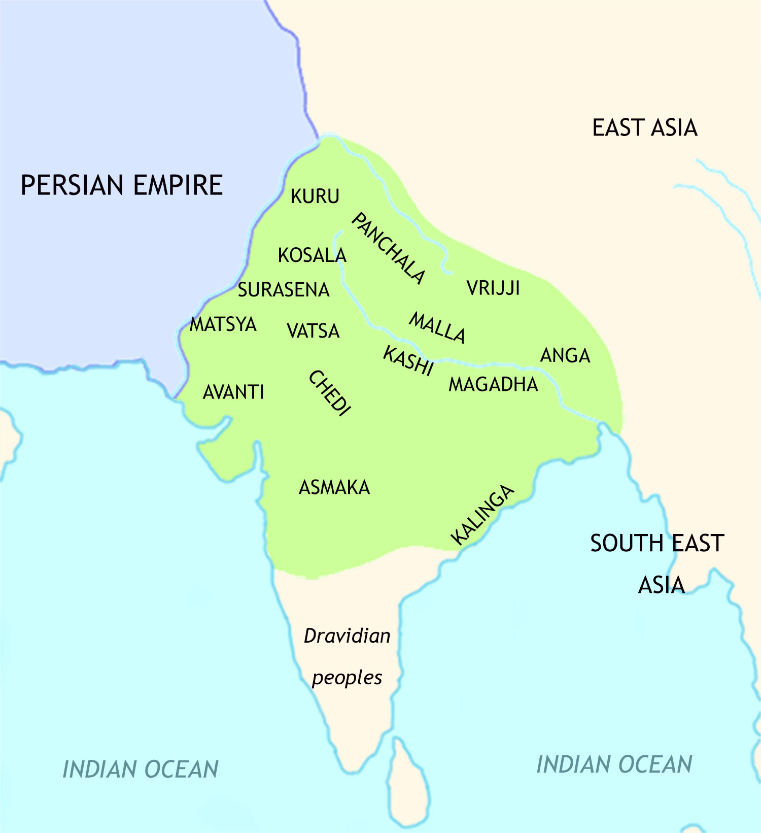 Ancient India 500 BCE
