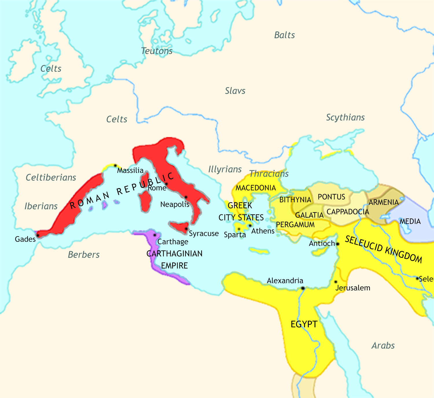 Roman Empire 200 BCE