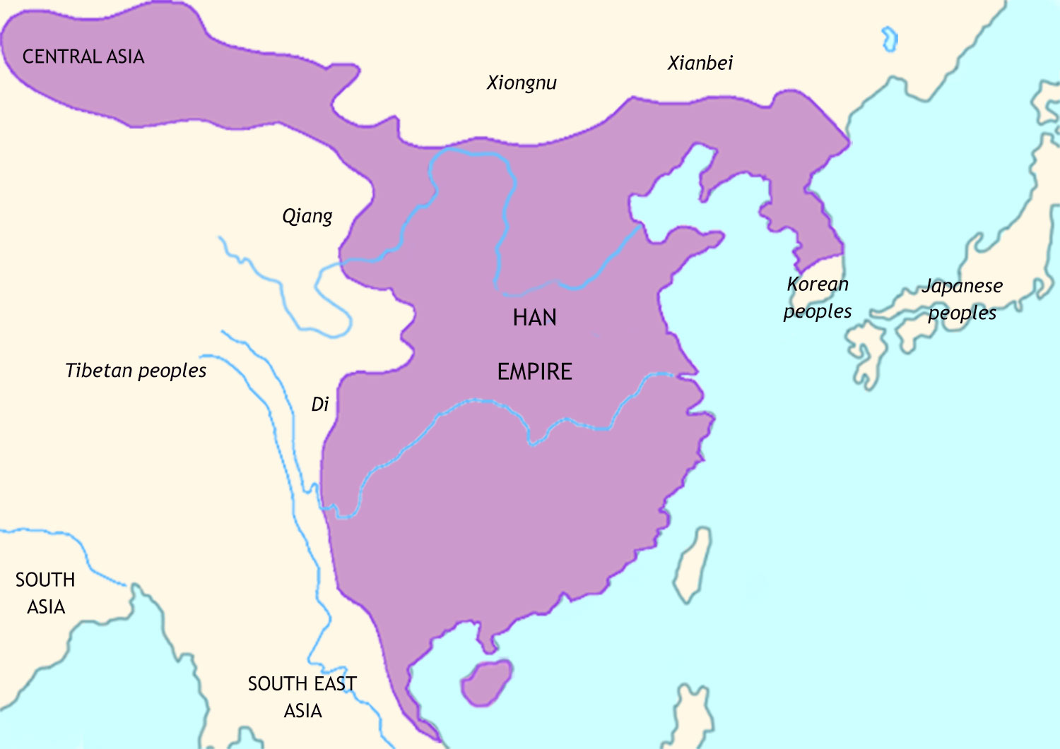 Ancient China 100 BCE