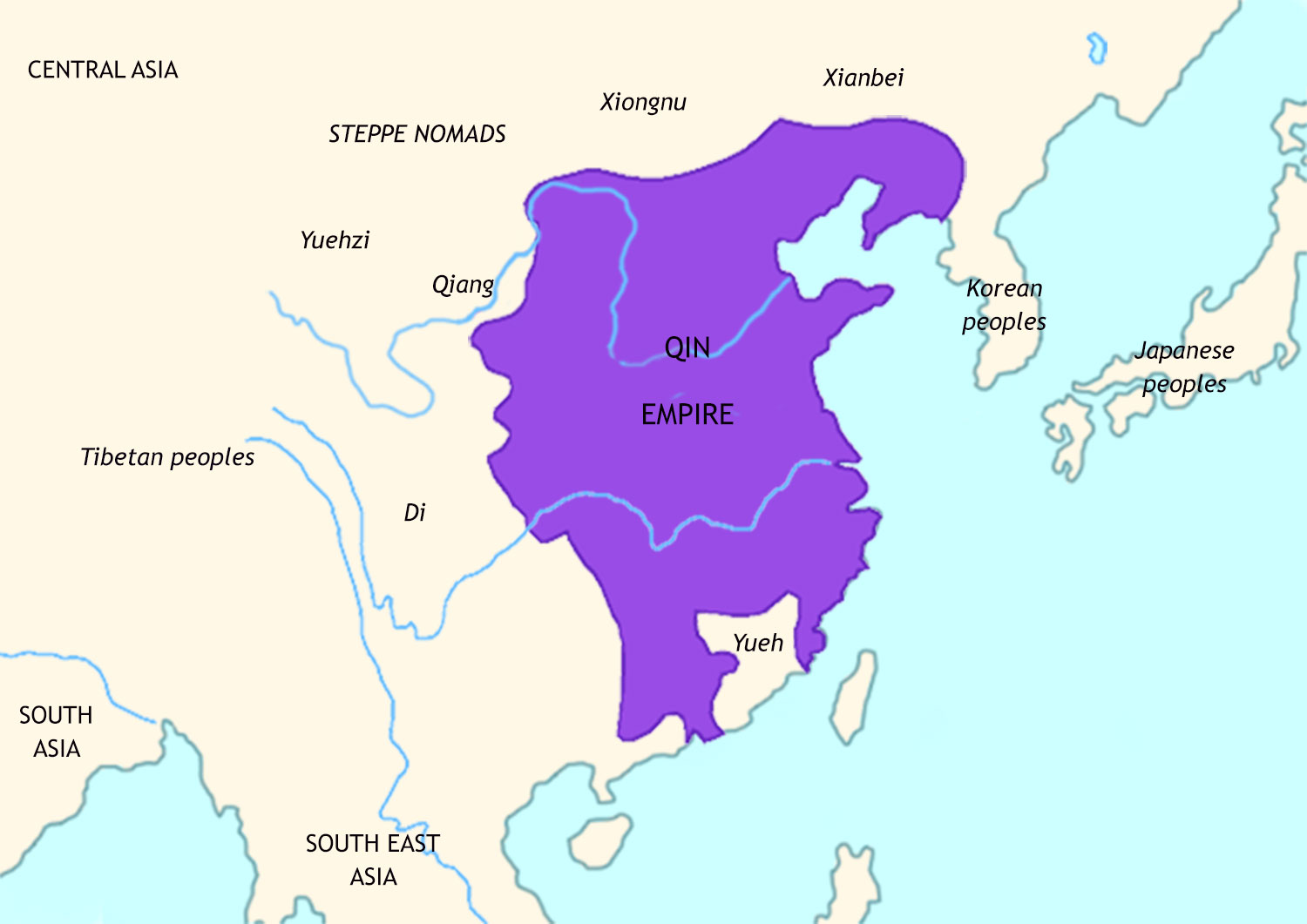 Ancient China 210 BCE